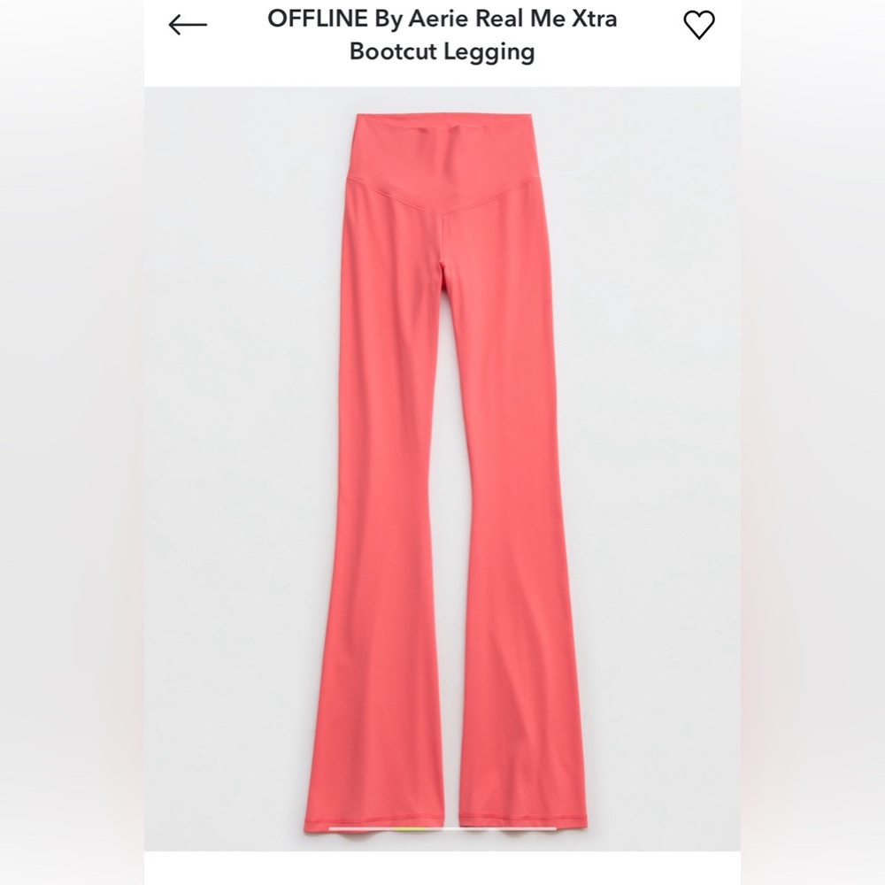Never worn aerie flared leggings